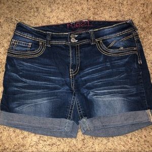 Super comfy jean shorts!